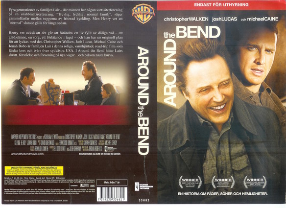 AROUND THE BEND (vhs-omslag)
