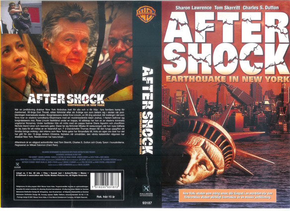 AFTER SHOCK EARTHQUAKE IN NEW YORK (vhs-omslag)