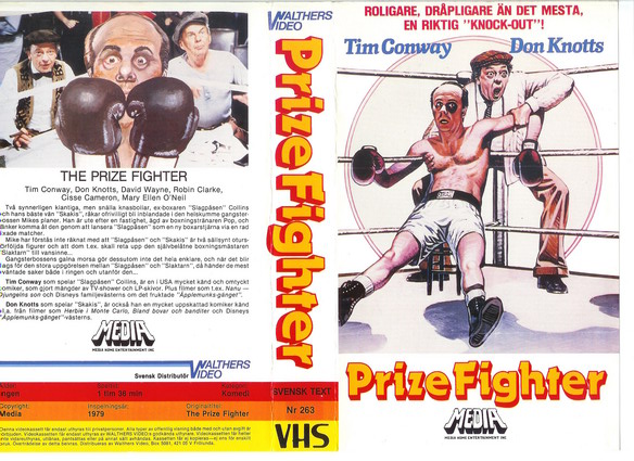 263 PRIZE FIGHTER (VHS)