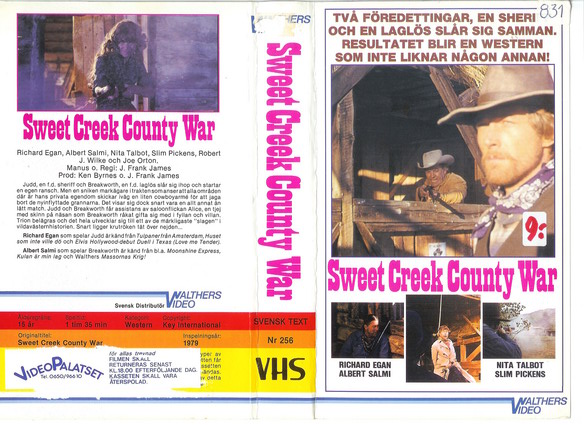 256-SWEET CREEK COUNTY WAR (VHS)