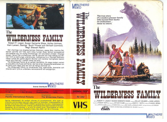 242-WILDERNESS FAMILY (vhs)