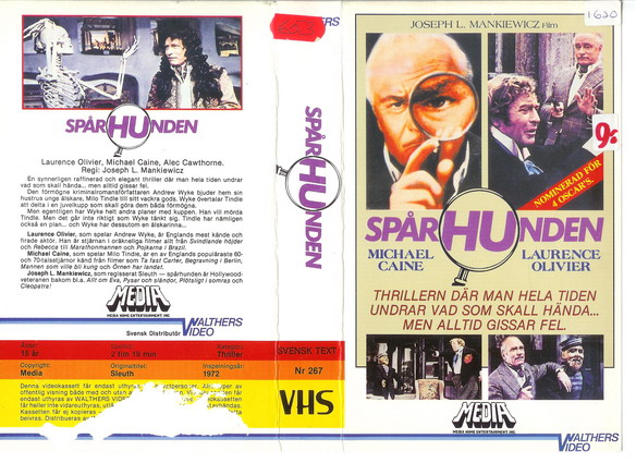 267-SPÅRHUNDEN (VHS)