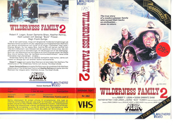 282-WILDERNESS FAMILY 2 (VHS)
