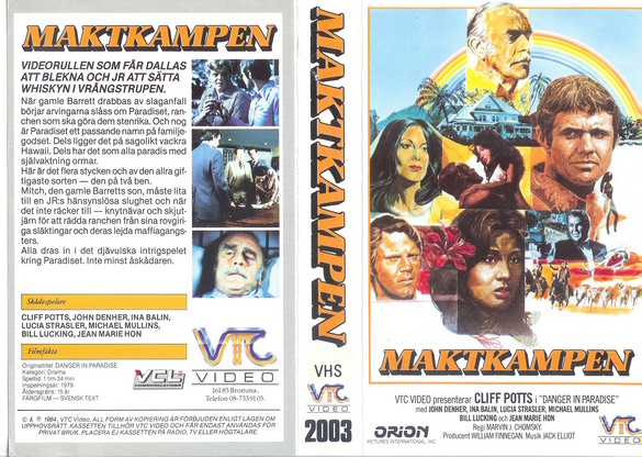 2003 MAKTKAMPEN (VHS)