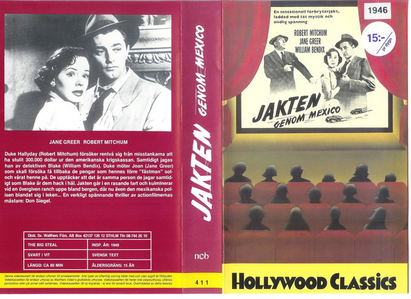 411-JAKTEN GENOM MEXICO (VHS)
