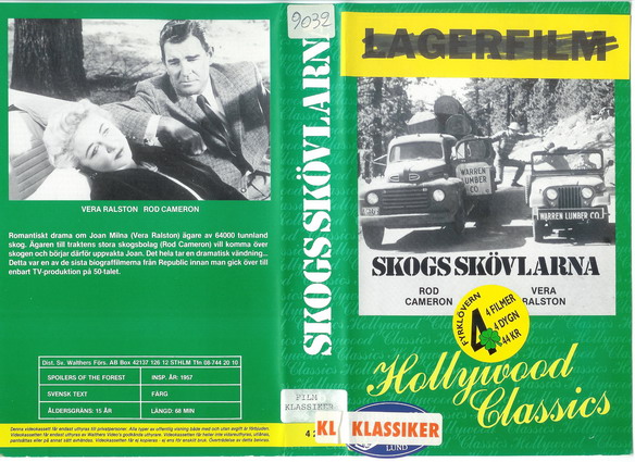 425-SKOGSSKÖVLARNA (VHS)