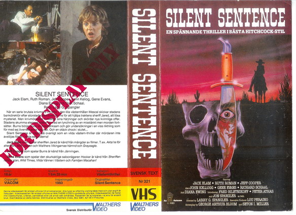 321 SILENT SENTENCE (VHS)