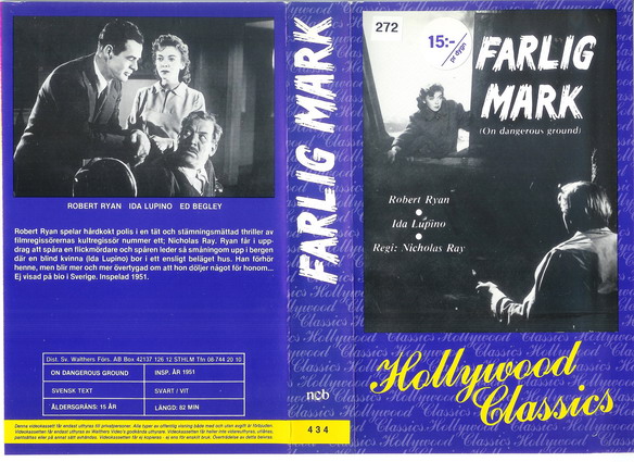 434-FARLIG MARK (VHS)