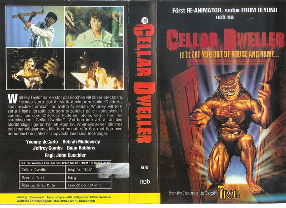 500 CELLAR DWELLER (VHS)