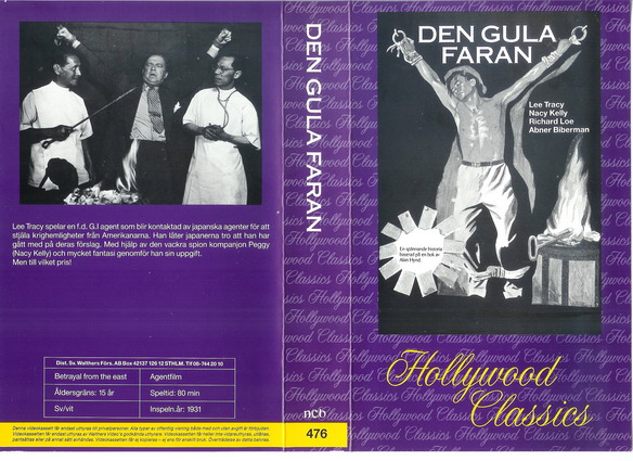 476-DEN GULA FARAN (VHS)