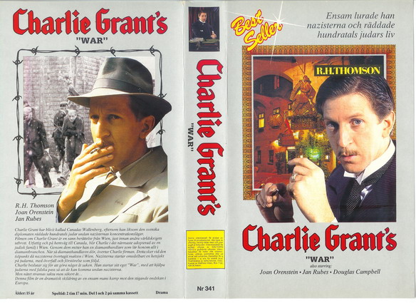 CHARLIE GRANTS WAR (vhs-omslag)