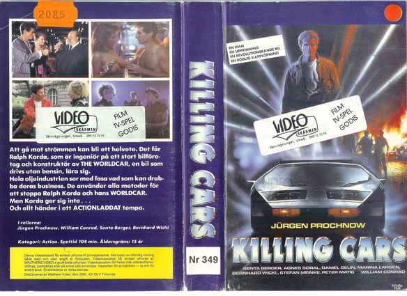 349-KILLING CARS (VHS)