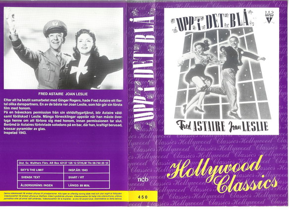 450-UPP I DET BLÅ (VHS)