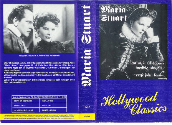 440-MARIA STUART (VHS)