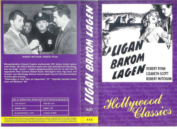 442-LIGAN BAKOM LAGEN (VHS)