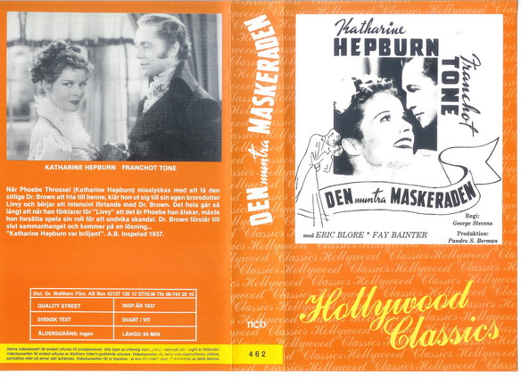 462-DEN MUNTRA MASKERADEN (VHS)