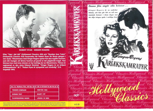 459-KÄRLEKSKAMRATER (VHS)