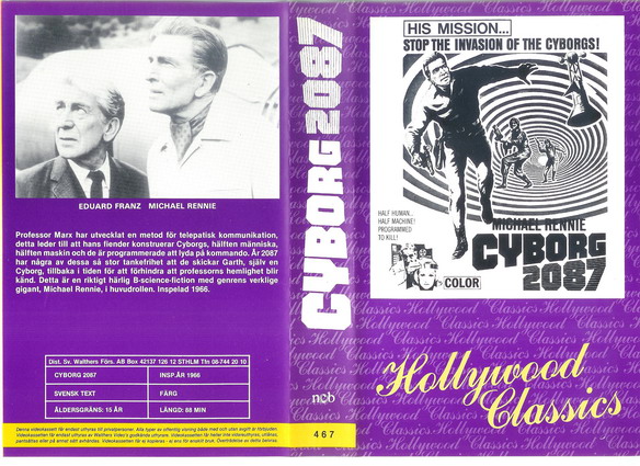 467 CYBORG 2087 (vhs)