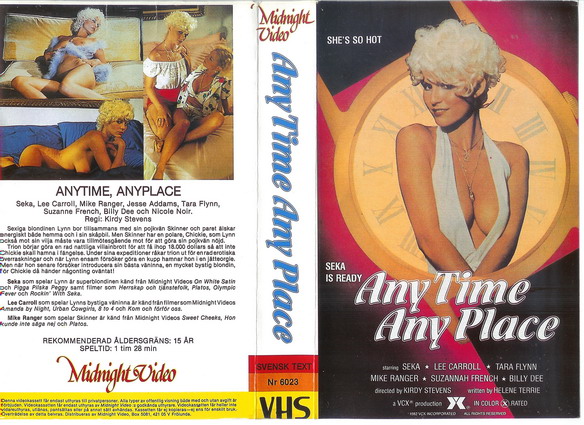 6023-ANY TIME ANY PLACE (VHS)
