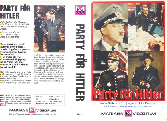 PARTY FÖR HITLER (video 2000)vit