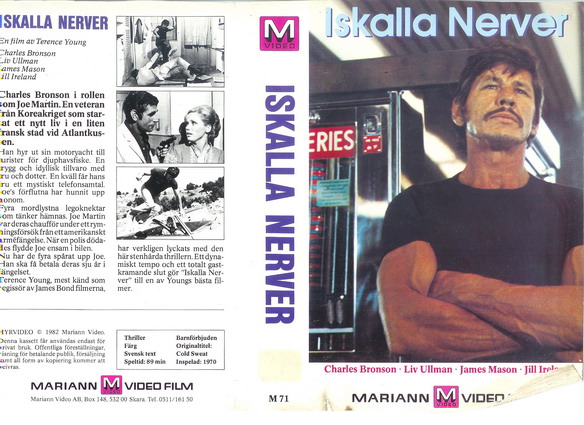 M 71 ISKALLA NERVER (VHS) VIT
