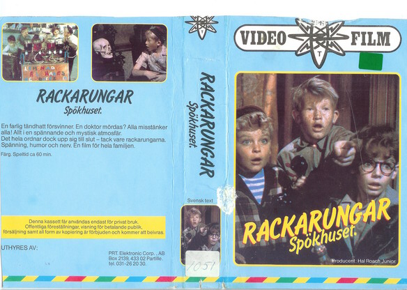 041 RACKARUNGAR:SPÖKHUSET (VHS)