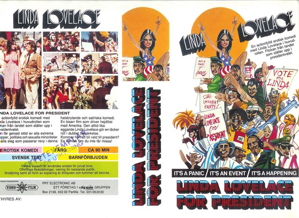 LINDA LOVELACE FOR PRESIDENT (VHS)