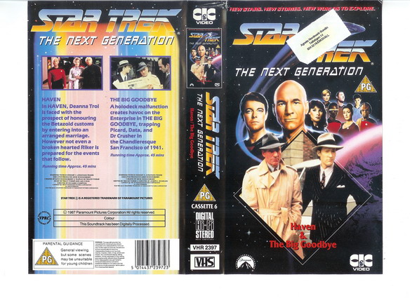 STAR TREK TNG Vol 06 (VHS)(UK-IMPORT)