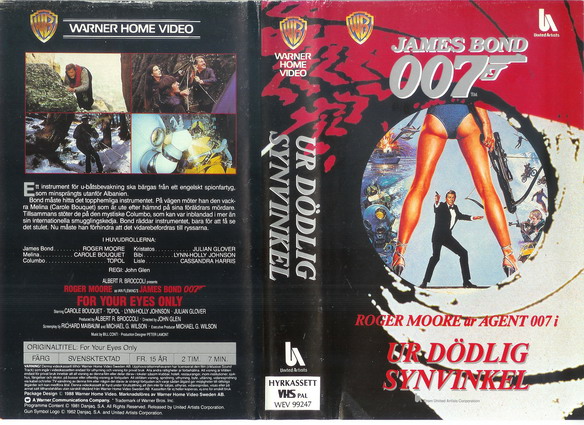99247 UR DÖDLIG SYNVINKEL (VHS)