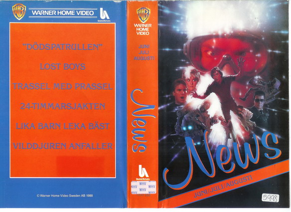 NEWS JUNI/JULI/AUGUSTI-88 (VHS)