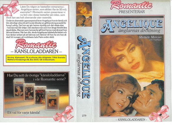 279 ANGÉLIQUE: änglarnas Drottning (VHS)