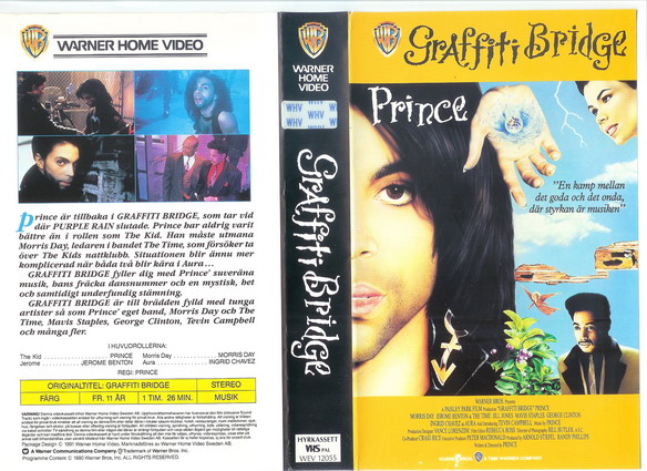 graffiti bridge-PRINCE (VHS)