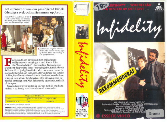 INFIDELITY (VHS)