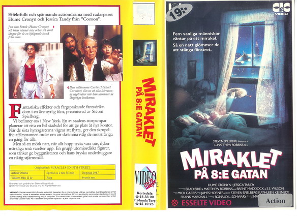 22183 MIRAKLET PÅ 8:E GATAN (VHS)