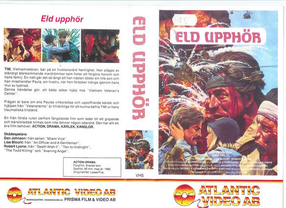 ELD UPPHÖR (VHS)