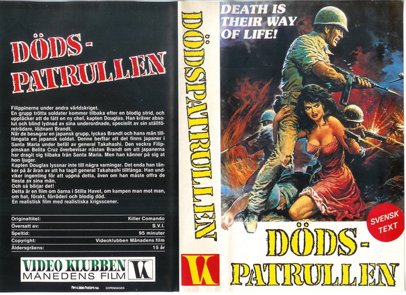DÖDSPATRULLEN (VHS)