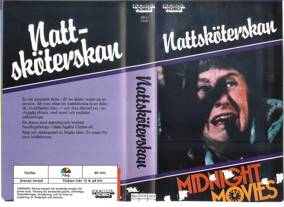 NATTSKÖTERSKAN (VHS)