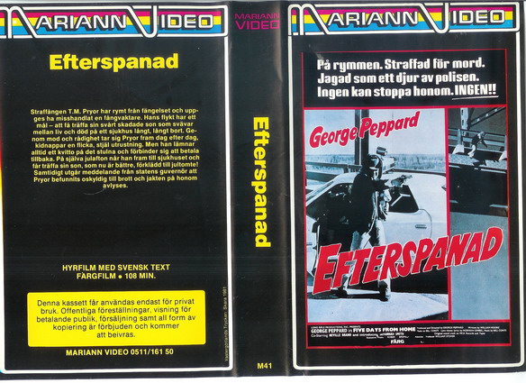 M 41 EFTERSPANAD (VHS)