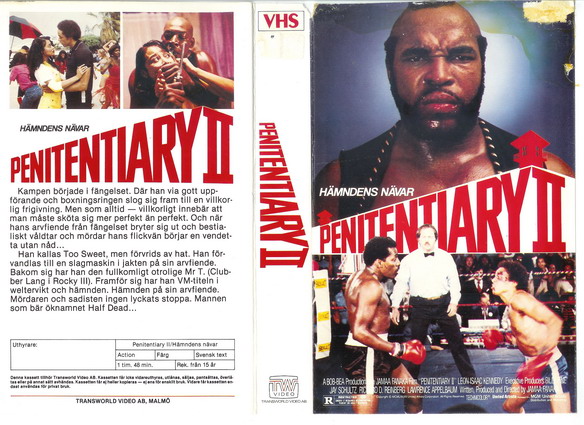 PENITENTIARY 2  (VHS)