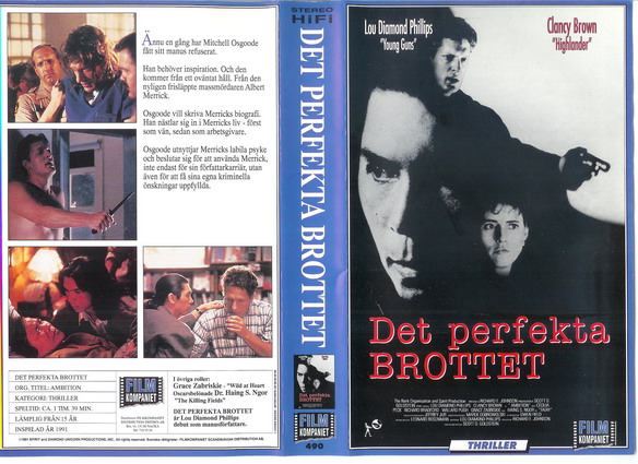 490 Det Perfekta Brottet (VHS)