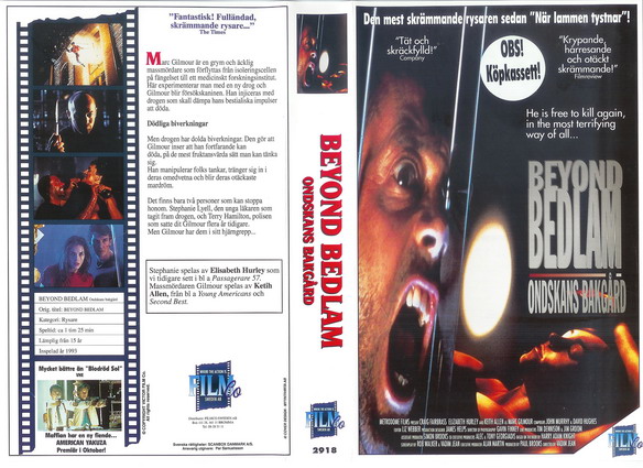 2918 Beyond Bedlam (VHS)