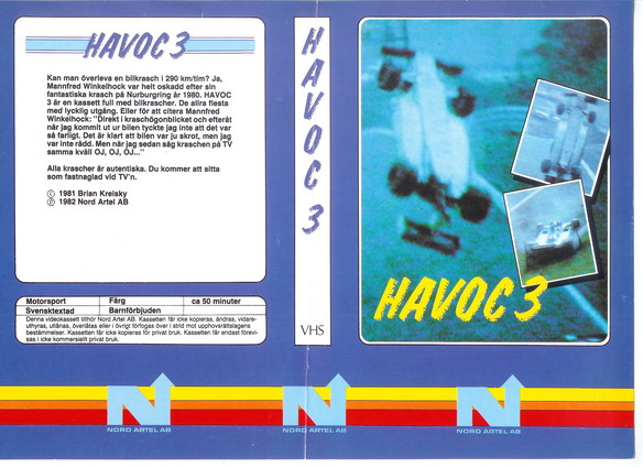 HAVOC 3 (Vhs-Omslag)