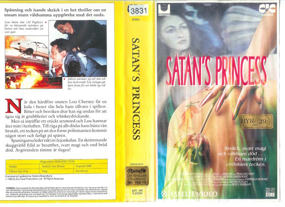 22254 SATAN\'S PRINCESS  (VHS)