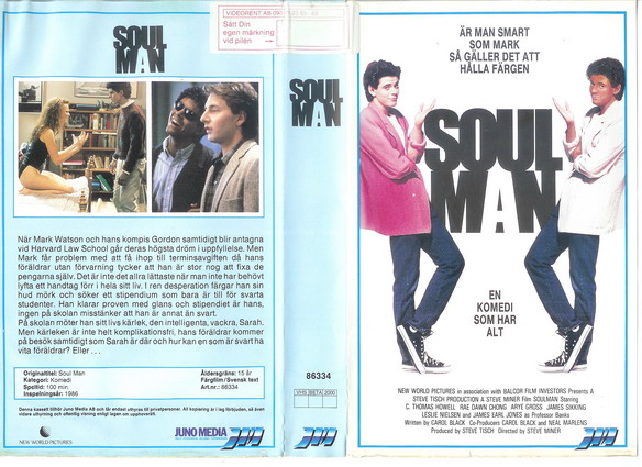 86334 SOUL MAN (VHS)