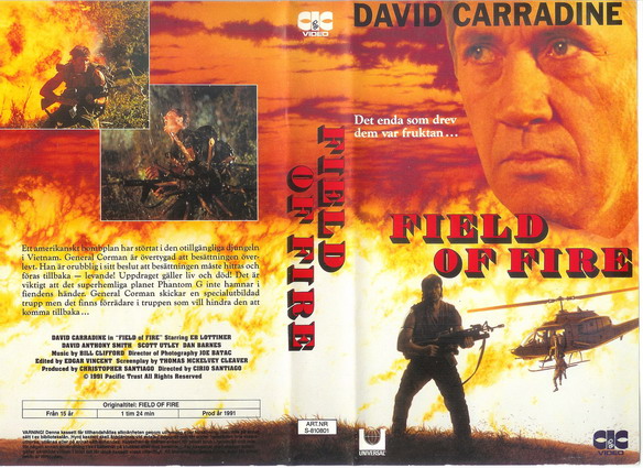 Field of fire (Vhs-Omslag)