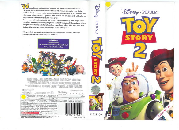 TOY STORY 2 (VHS) ny