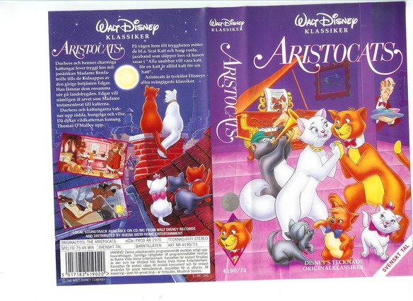 ARISTOCATS (VHS)