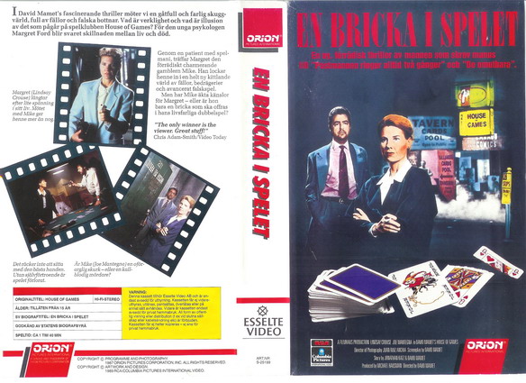 25199 EN BRICKA I SPELET (VHS)