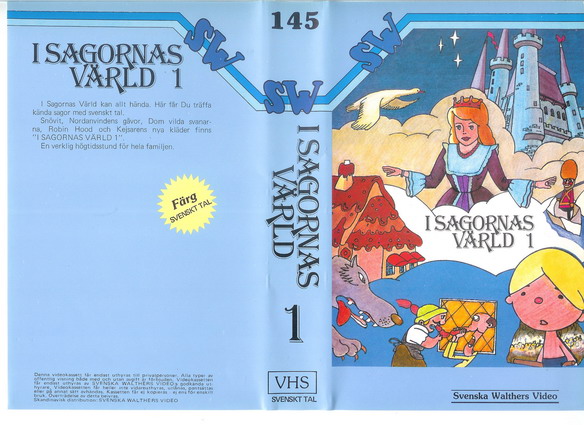 145 I SAGORNAS VÄRLD 1 (VHS)