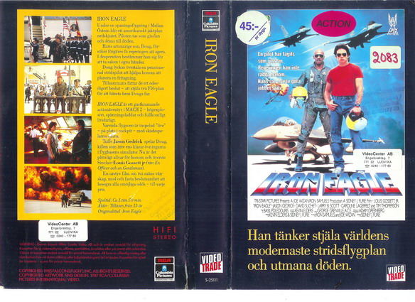 25111 IRON EAGLE (VHS)